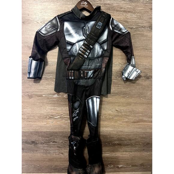 Star Wars mandalorian kids costume boy halloween padded - Picture 1 of 9
